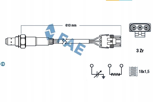 FAE 77118 SONDA LAMBDA 