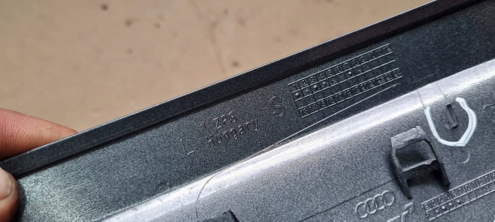 A4 B9 8W PROTECTION REVÊTEMENT RÉTROVISEURS GAUCHE GAUCHE AVANT LZ7S 8W0857527