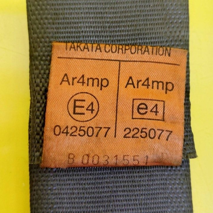CEINTURE DE SÉCURITÉ DROIT AVANT MITSUBISHI COLT TKAB2EN195 NR258