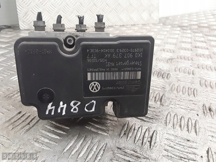 2011 VW GOLF VI UNITÉ ABS 1600 DIESEL 1K0907379AK 1K0614117S 1009700329