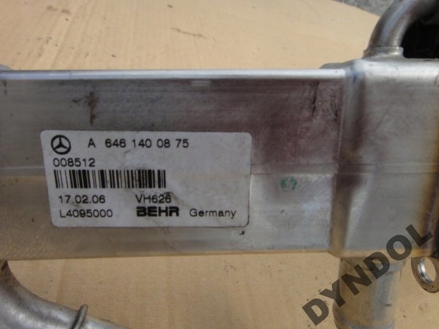 MERCEDES 2,2 CDI W209 RADUADOR GASES DE ESCAPE A6461400875 