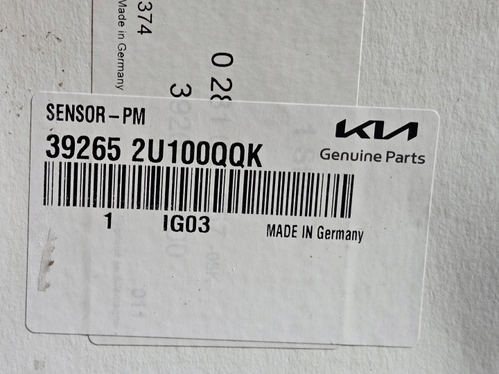 NEUF SONDE CAPTEUR LAMBDA CAPTEUR GAZ D'ÉCHAPPEMENT KIA CEED III HYUNDAI I30 392652U100