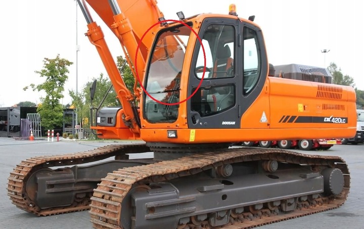 STIKLAS PRIEKINĖ VIRŠUTINĖ DOOSAN DX LAMINAT : 2010R. nuotrauka 2