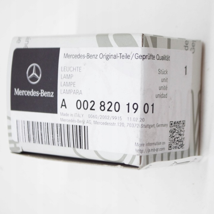 MERCEDES-BENZ M W166 AVANT RIGHT INTERIOR DOOR LIGHTING A0028201901