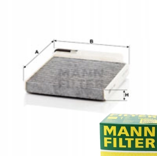 FILTRO AIRE DE CABINA DE CARBON RENAULT MODUS GRAND 