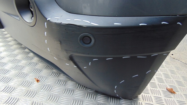 AVANT PARE-CHOCS AVANT BMW X3 E83 SILBERGRAU