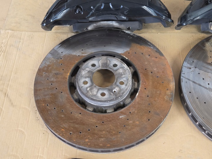 AUDI RS6 C8 4K RS FREINS ÉTRIERS DISQUES PLAQUETTES 420MM