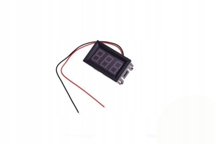 MONITEUR TENSION COULEUR ROUGE 2.5-30V