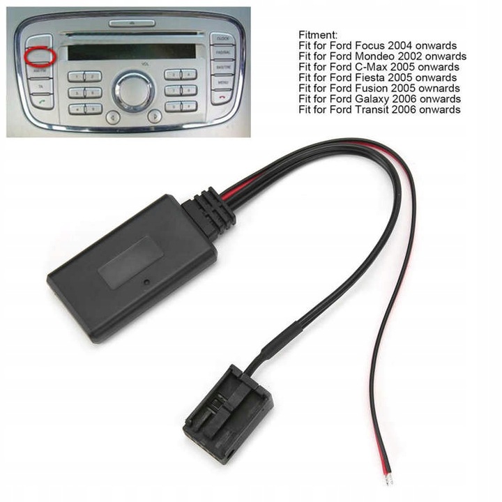 L ADAPTADOR CONVIENE PARA FORD FOCUS/MONDEO/C-MAX/GALAXY 