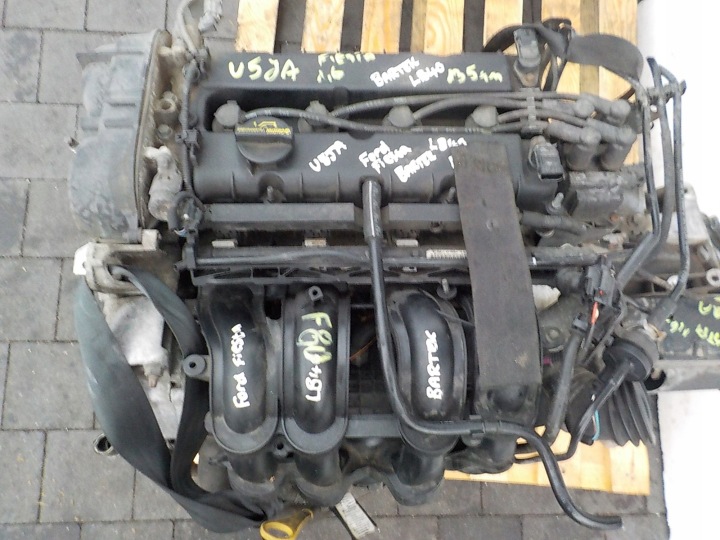 FORD FIESTA MK7 12R 1.6 TI-VCT 135KM MOTEUR U5JA COMPLET FILM