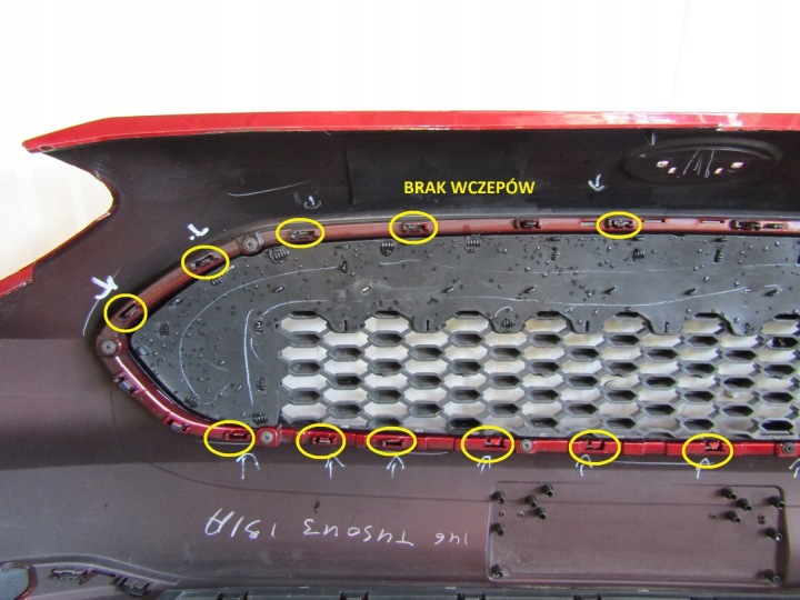 PARE-CHOCS AVANT AVANT FORD KA PLUS LIFT 18-