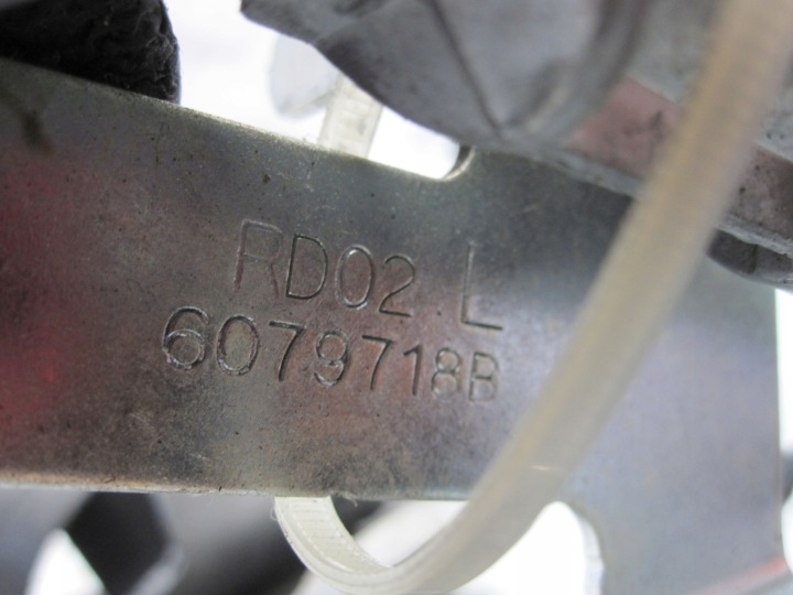 HONDA CR-V III CEINTURE DE SÉCURITÉ GAUCHE AVANT 6079718B A81850-SWW-E0