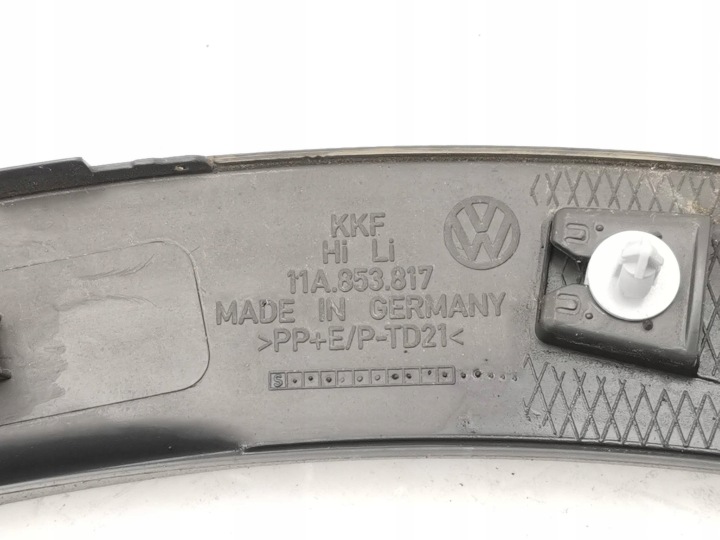 MOULURE REVÊTEMENT GARDE-BOUE GAUCHE ARRIÈRE VW ID.4 ID4 ID.5 ID5 11A853817 NEUF ORIGINE