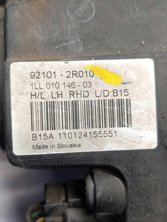 HYUNDAI I30 I HAYON 07-12 LIFT PHARE PROJECTEUR GAUCHE AVANT 92101-2R010