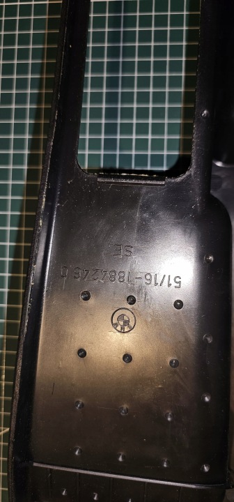 CONSOLE BMW E30 511618842460