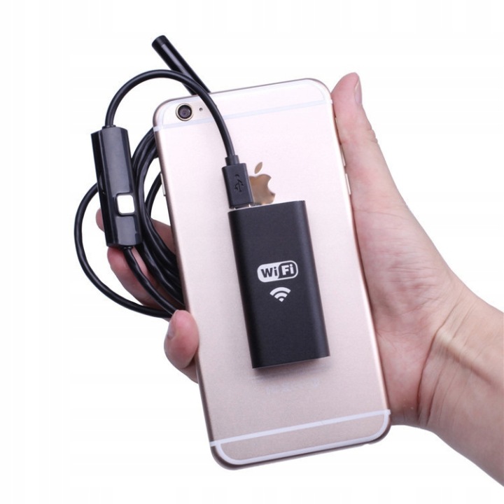 ENDOSKOP CAMÉRA INSPEKCYJNA ANDROID IOS 5M 8MM IP67 HD VERS TÉLÉPHONE USB C