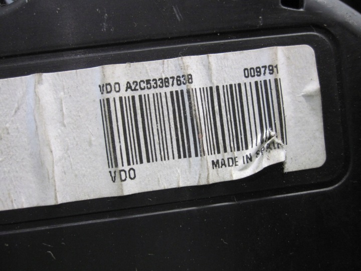 VW POLO V 11R COMPTEUR TABLEAU DE BORD 6R0920960F A2C53332250 ANGLAIS