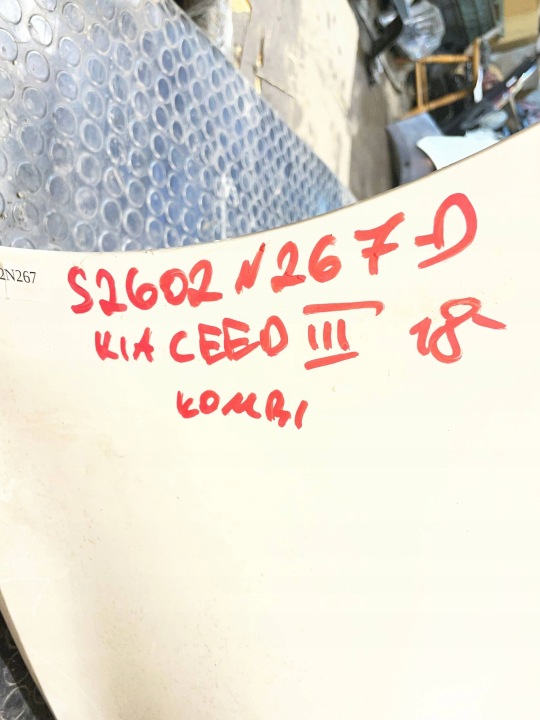 KIA CEED III 3 CD 18-26 UNIVERSEL PARE-CHOCS ARRIÈRE ARRIÈRE