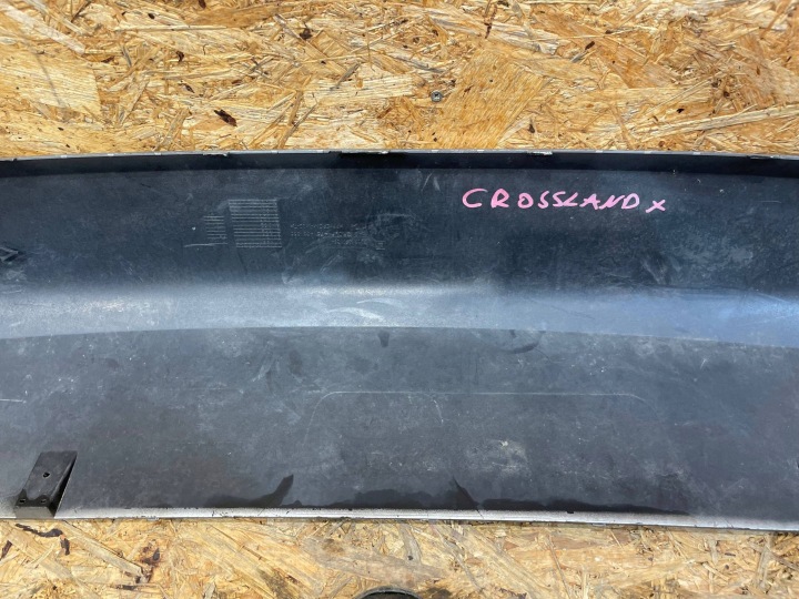 OPEL CROSSLAND X 17-24 SPOILER MOULURE DOUBLURE PARE-CHOCS ARRIÈRE ARRIÈRE
