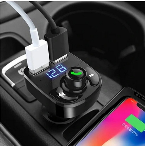 TRANSMITER FM USB BLUETOOTH MP3 KROVIKLIS AUTOMOBILIS nuotrauka 12