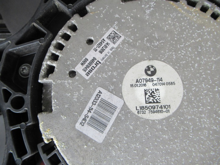 BMW F10 F11 ENSEMBLE RADIATEURS 3.0D AUTOMATE 8509167 7594610