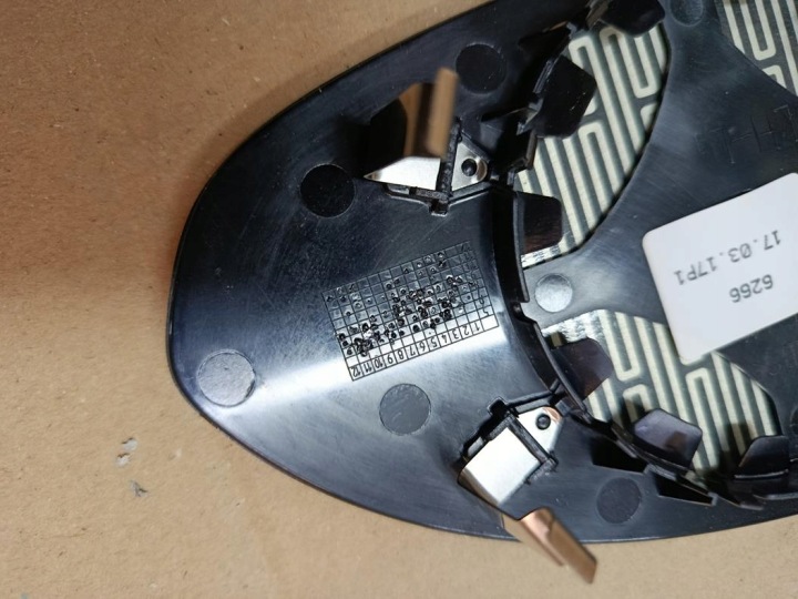 GLACE DE RÉTROVISEUR GAUCHE OPEL CORSA D E 06-14 ASPHÉRIQUE CHAUFFAGE OE NOUVEAU EUROPE