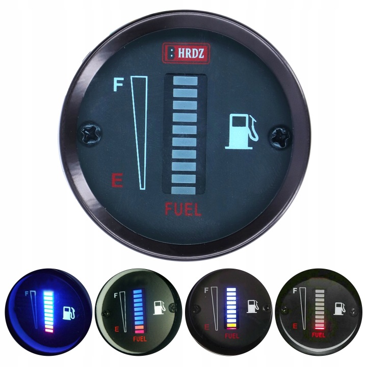 INDICATEUR MIERNIKA CARBURANTS LED 52MM 12V