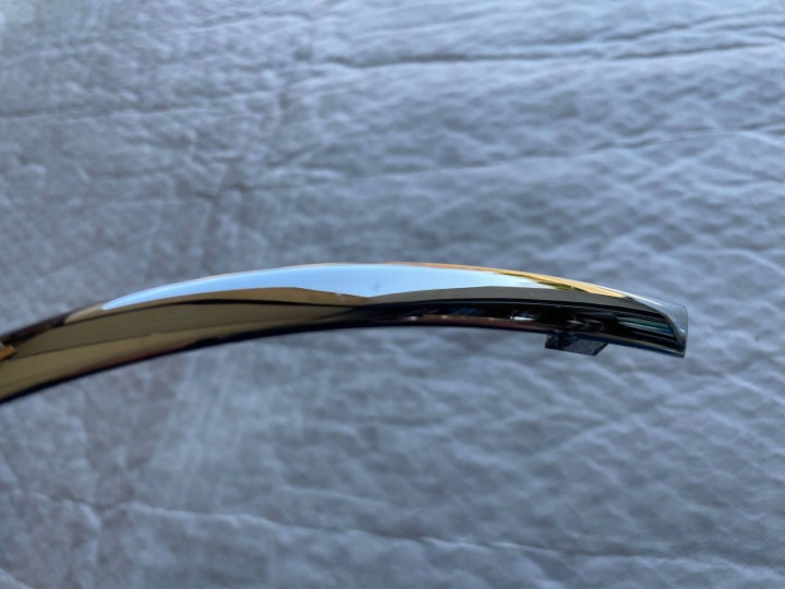 MERCEDES-BENZ E W211 MOULURE CHROME PARE-CHOCS ARRIÈRE DROITE RH ARRIÈRE