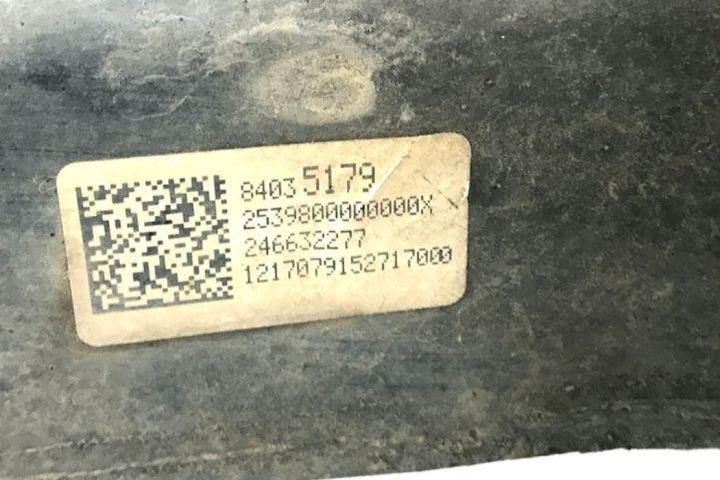 CHÂSSIS ARRIÈRE CHEVROLET CAMARO CABRIO 84035179 3.6L GASOLINE 116KW 2018