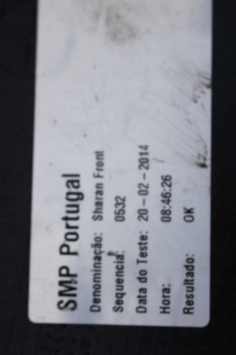 PARE-CHOCS AVANT VW SHARAN 7N0 10