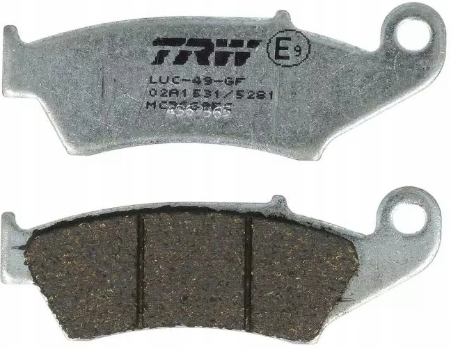 TRW ZF PLAQUETTES FREIN KH185 KH389 ORGANIC HONDA XL 125 03-08, XR 400 96-0
