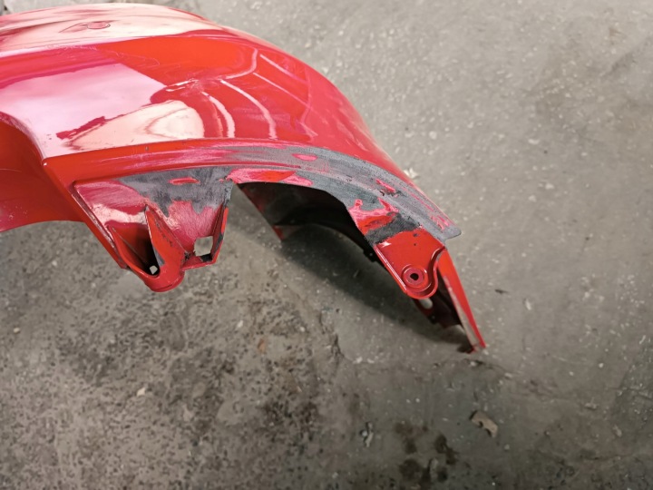 SKODA FABIA II LIFT SCOUT 4X4 10-15 PARE-CHOCS ARRIÈRE