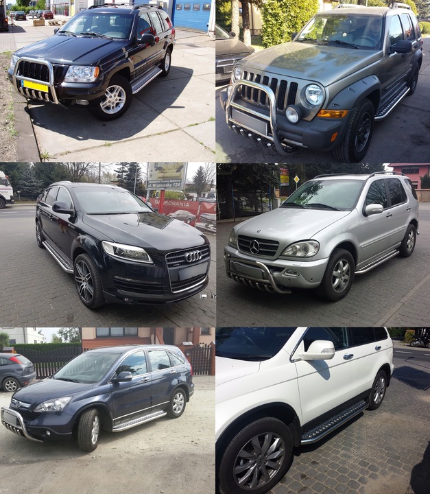 MERCEDES X CLASE X CLASS NISSAN NAVARA D40 NP 300 BULL BAR PARACHOQUE ESCALONES LADO 