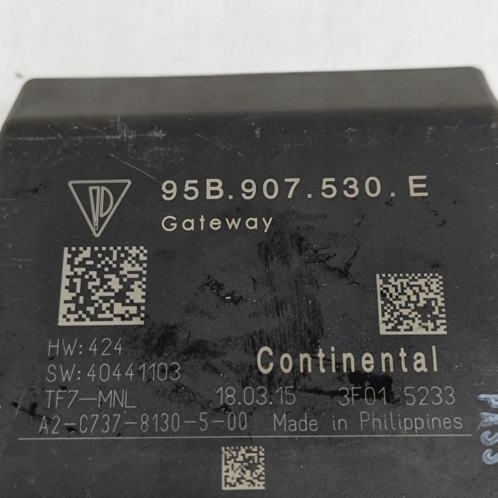 PORSCHE CAYENNE (92A) 2015 MODULE COMMANDE GATEWAY