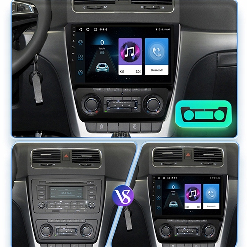 RADIO NAVEGACIÓN GPS SKODA YETI 2009-2018 ANDROID 