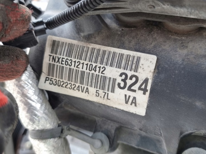 DODGE DURANGO 5.7 HEMI RT MOTEUR COMPLET 2021-