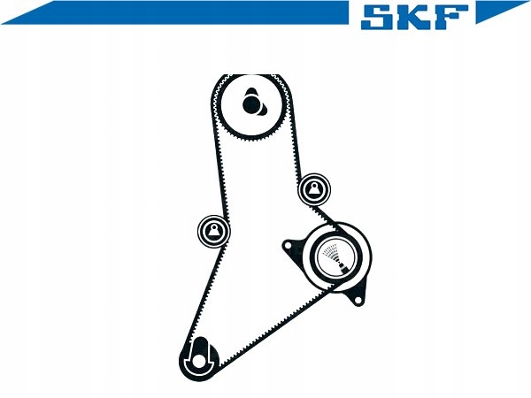 SKF ASSORTIMENT - COMPLET DE COURROIE MÉCANISME DE DISTRUBUTION DE GAZ 0816A3 83040 8 photo 2 - milautoparts-fr.ukrlive.com