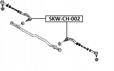 EMBOUT BARRE DE DIRECTION NTY SKW-CH-002