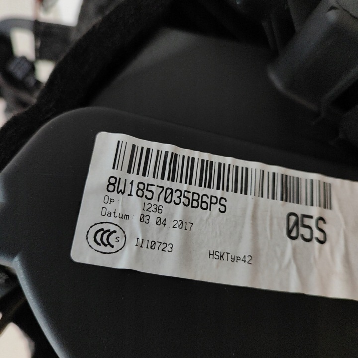 AUDI A4 ALLROAD B9 2017 BOÎTE À GANTS TABLEAU DE BORD INSTRUMENTATION