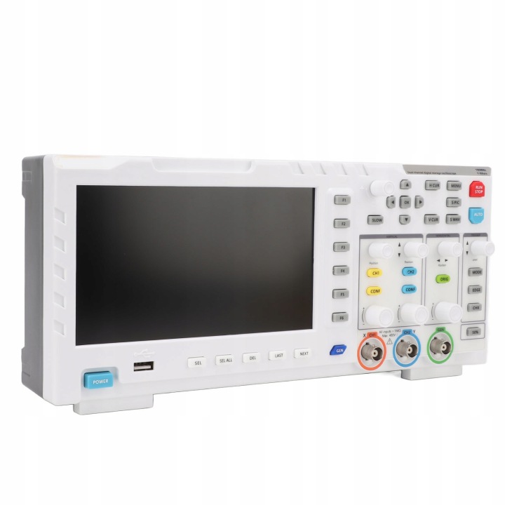OSCYLOSKOP NUMÉRIQUE LCD 1014D PORTABLE 2-KANALOWY GÉNÉRATEUR SYGNALU 5M