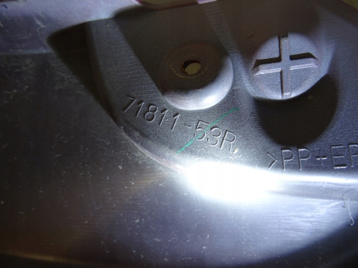 PARE-CHOCS ARRIÈRE ARRIÈRE SUZUKI SWIFT MK8 71811-53R LLU