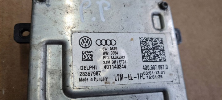 Q5 8R LIFT MODULE CONVERTISSEUR CONTRÔLEUR LED 4G0907697D A4 B8 A5 8T A6 C7 4G