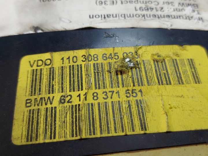 COMPTEUR BMW OE 88311221