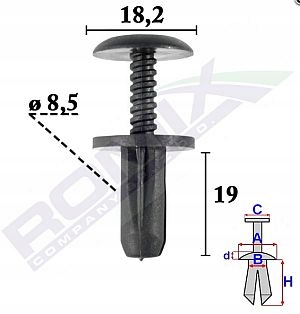 5SZT DODGE RAM '08-'10 SMAIGELIS W ATV. 8,5 STKLO APVADO nuotrauka 4