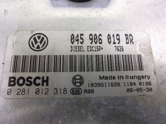 IBIZA 6L 1.4TDI KIT DÉMARREUR CONTRÔLEUR 0281012318