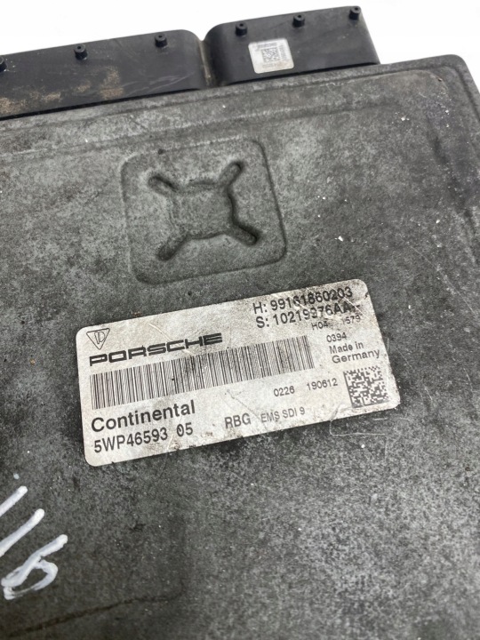 PORSCHE 911 991 CONTRÔLEUR MOTEUR 99161860203