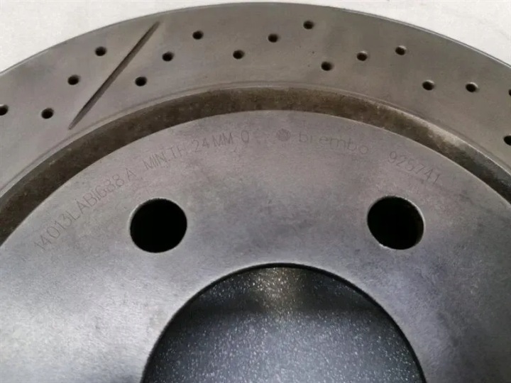 MERCEDES CLK55 AMG W209 REAR BRAKE DISC BREMBO A0034202983