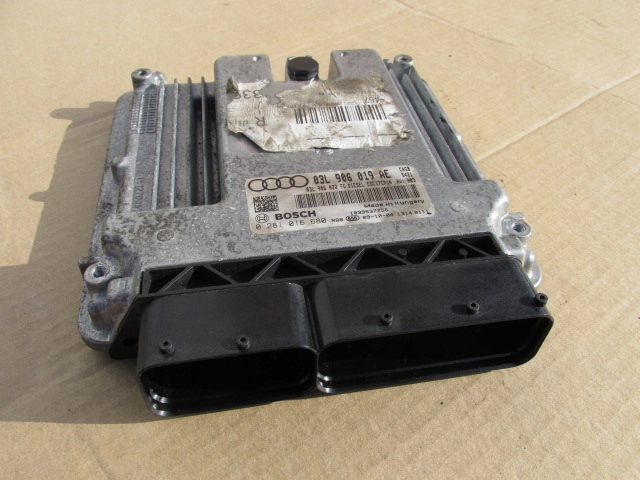 AUDI A6 C6 LIFT 2.0 TDI ORDINATEUR MOTEUR 03L906019AE CONTACTEUR D'ALLUMAGE 4F0909135D