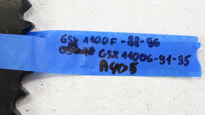 R405 ENGRENAGE MENÉE ARRIÈRE JT 827.52 SUZUKI GSX-F GSX 1100 F G 88-96