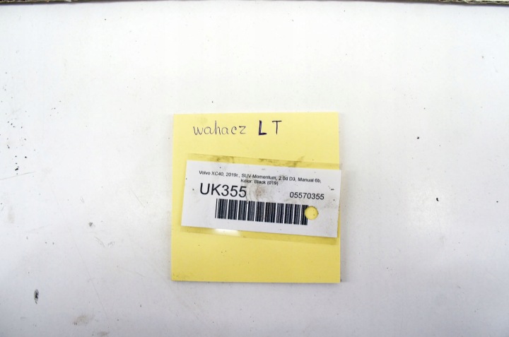 UK355 VOLVO XC40 D3 2.0D BRAS DE SUSPENSION GAUCHE ARRIÈRE 32221199 8888776015